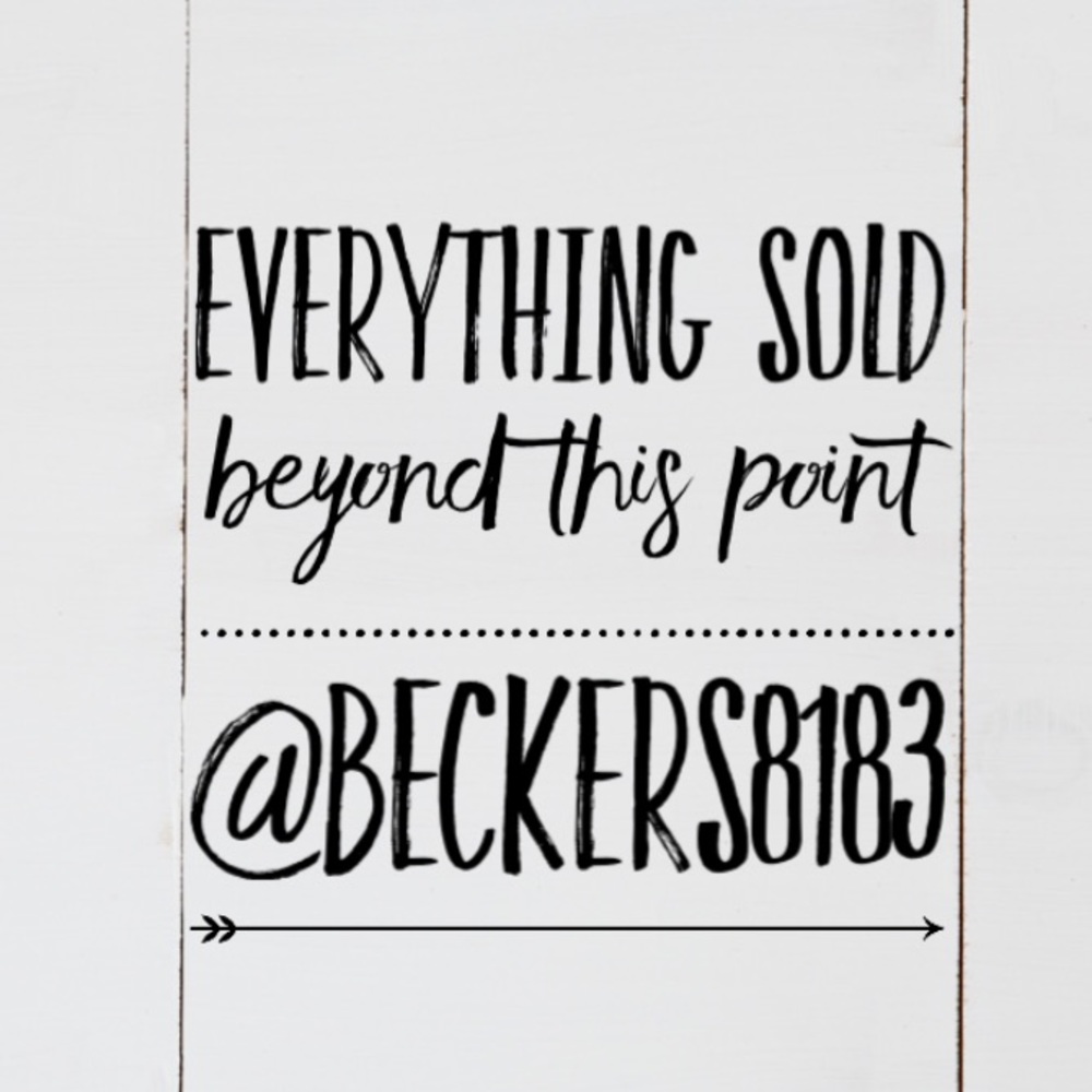 EVERYTHING SOLD BEYOND THIS POINT